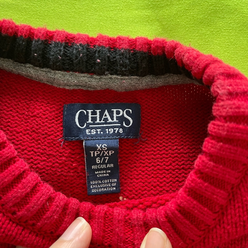 Chaps Sweater - Picture 5 of 5
